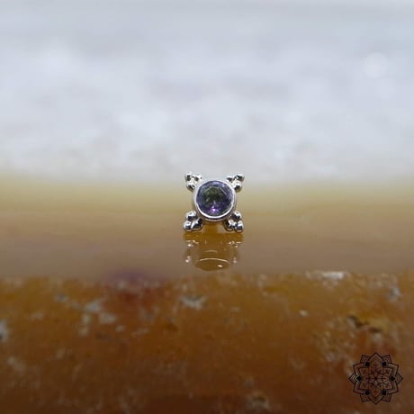 Mini Kandy(5mm)-18K(WG)/Mystic Topaz