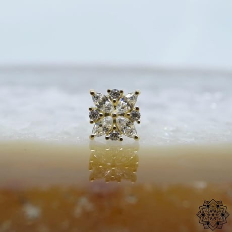 Pleades-18K(YG)(WG)/CZ