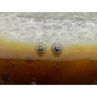 Double Millgrain Bezel Set-14K(YG)(WG)/CZ