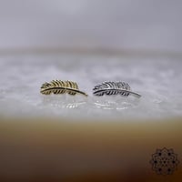 Feather(L)10mm-18K