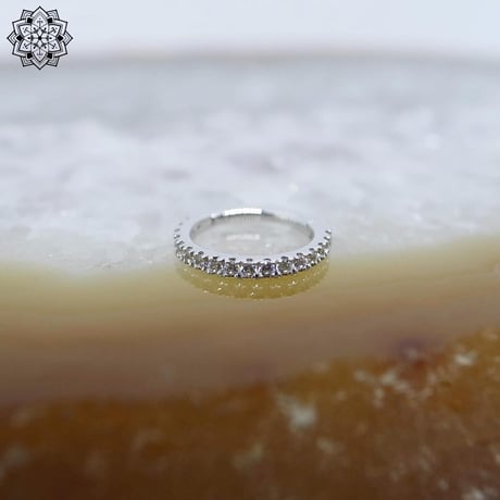 Telesto-18K(YG)(WG) /CZ-内径5/16”(8mm)