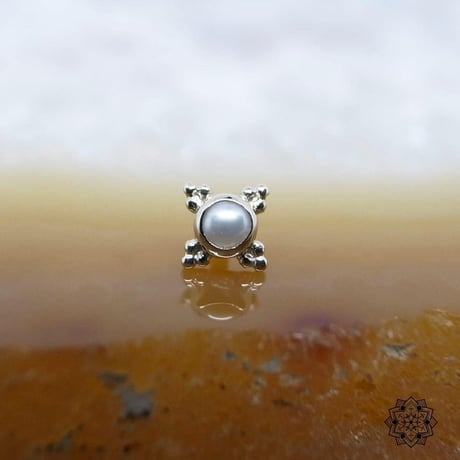 Mini kandy 5mm(2mm bezel)-14K(YG)(WG)18K(RG)/Pearl
