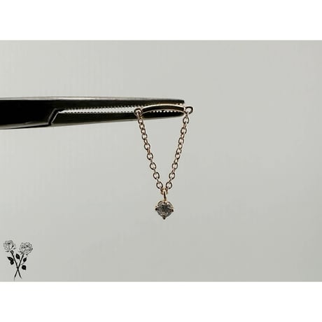 Glide(short)&(long)-14K(YG)/CZ