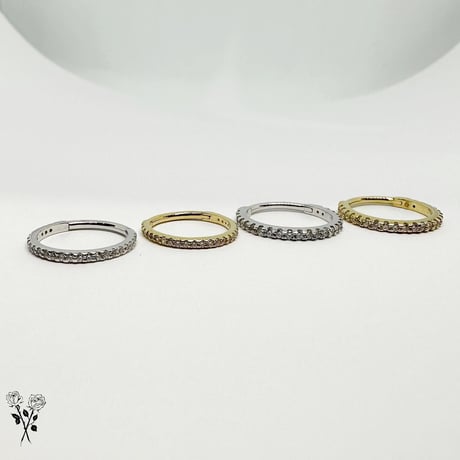 Telesto-18K(YG)(WG) /CZ-内径1/2”(12.7mm)