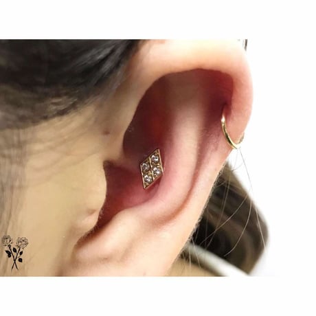 Diamond 4 Stone-14K(YG)(WG)/CZ