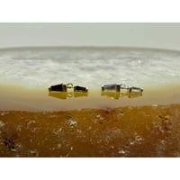 Duality-14K(YG)(WG)/GREEN TOURMALINE & MERCURY MIST→CZ