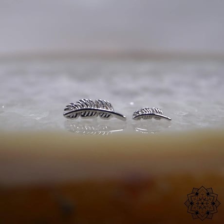 Feather(L)10mm-18K
