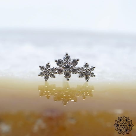 Estrella-18K&14K(YG)(WG)/CZ