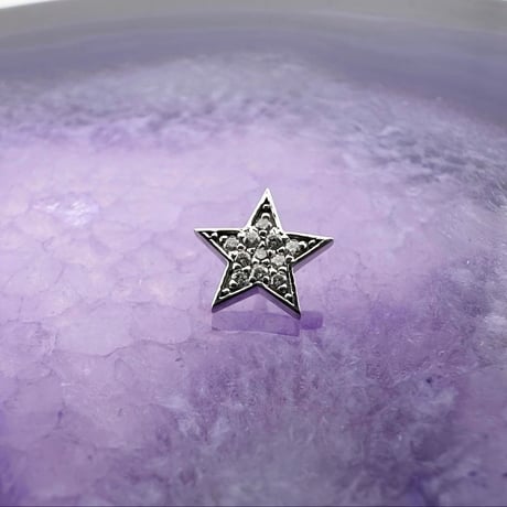Micro Pave Star-18K&14K(YG)(WG)