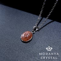 サンストーンA ・オーバル型ペンダントトップ362