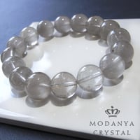 [beads577]シルバールチルクォーツ12mm ブレスレット 16粒