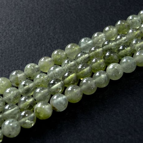 グリーンガーネットAAA  6mm 一連約38cm
