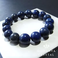 [beads579]ラピスラズリ12mm ブレスレット 16粒