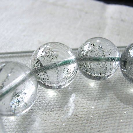 グリーンファントム14.5mm ブレスレット 15粒