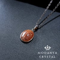 サンストーンAA ・オーバル型ペンダントトップ355