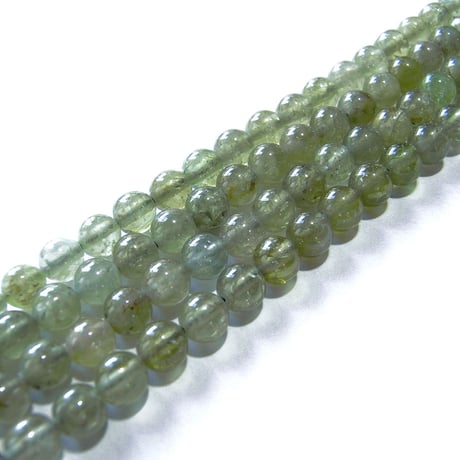 グリーンガーネットAAA  6mm 一連約38cm
