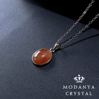 サンストーンAA ・オーバル型ペンダントトップ346