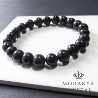 [beads582]レムリアンジェイド8.8mm ブレスレット 23粒