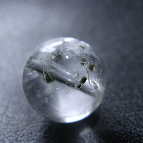 星入り水晶（アクチノライト・イン・クォーツ）10mm 11（1個）