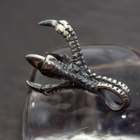 [シルバー925] 12mm丸玉用ペンダントトップ枠（イーグルネイルS）2