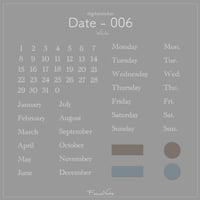 Digitalsticker【 Date-006】