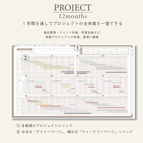 2026年1月始まりPREMIUM PLANNER[月曜始まり／週：レフト／日：１DAY／色：マロン]
