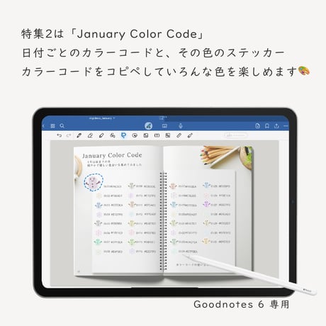 デジタルクラフトブック 「Digi Deco January」