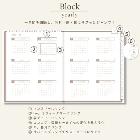 2026年1月始まりPREMIUM PLANNER[月曜始まり／週：レフト／日：１DAY／色：マロン]