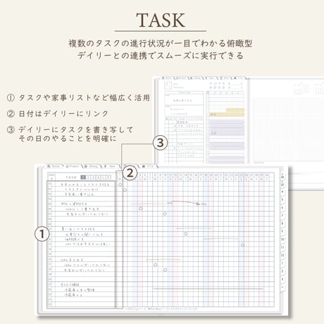 2026年4月始まりPREMIUM PLANNER[日曜始まり／週：ブロック／日：１DAY／色：スノー]