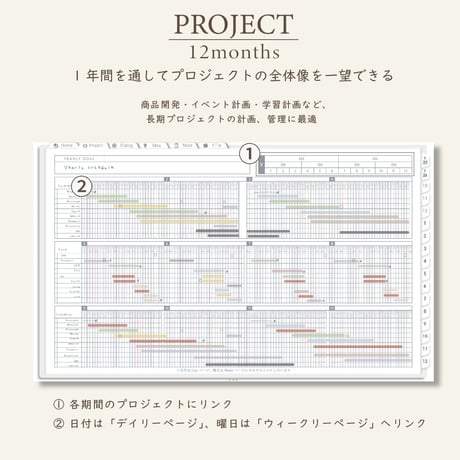 2026年1月始まりPREMIUM PLANNER[日曜始まり／週：バーチカル／日：１DAY／色：スノー]