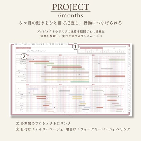 2026年1月始まりPREMIUM PLANNER[日曜始まり／週：バーチカル／日：１DAY／色：サクラ]