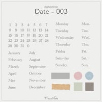 Digitalsticker【 Date-003 】