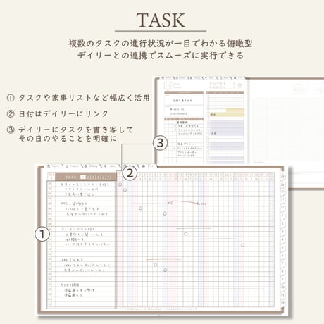 2026年1月始まりPREMIUM PLANNER[日曜始まり／週：ブロック／日：１DAY／色：マロン]