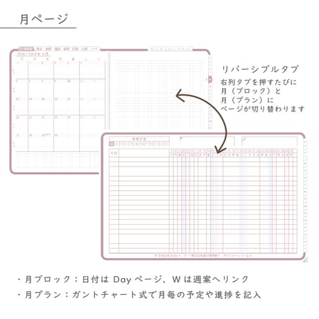 2026年度「ほけんしつ手帳」【週：週案タイプ】【色：サクラ】