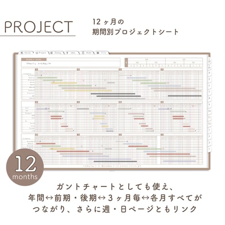2025年4月始まりPREMIUM PLANNER[日曜始まり／週：バーチカル／日：１DAY／色：マロン]