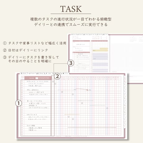 2026年4月始まりPREMIUM PLANNER[月曜始まり／週：ブロック／日：１DAY／色：サクラ]