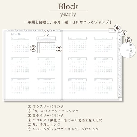 2026年1月始まりPREMIUM PLANNER[日曜始まり／週：バーチカル／日：１DAY／色：スノー]