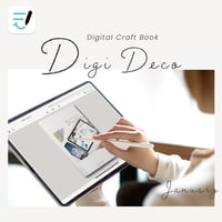 デジタルクラフトブック 「Digi Deco January」