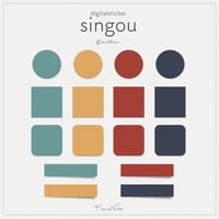 Digitalsticker【 singou 】
