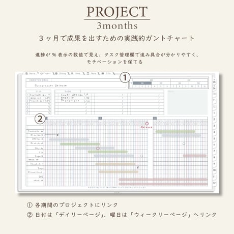 2026年1月始まりPREMIUM PLANNER[月曜始まり／週：レフト／日：１DAY／色：スノー]