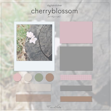 Digitalsticker【 cherryblossom 】