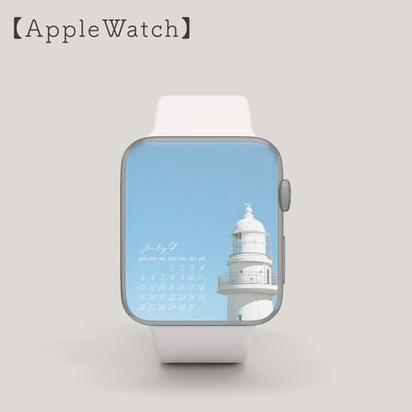 2026年7月壁紙カレンダープレゼント！（AppleWatch）