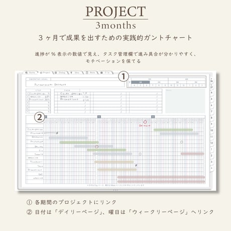 2026年4月始まりPREMIUM PLANNER[日曜始まり／週：バーチカル／日：１DAY／色：スノー]