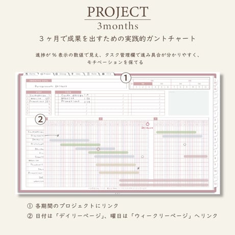 2026年1月始まりPREMIUM PLANNER[日曜始まり／週：レフト／日：１DAY／色：サクラ]