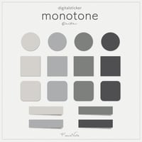 Digitalsticker【 monotone 】