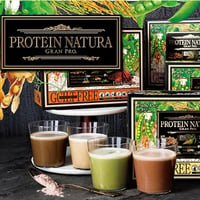 プロテイン ナチュラグランプロ（ダークココア・W抹茶・オーツ 黒ごまきな粉・コーヒー) 各20袋