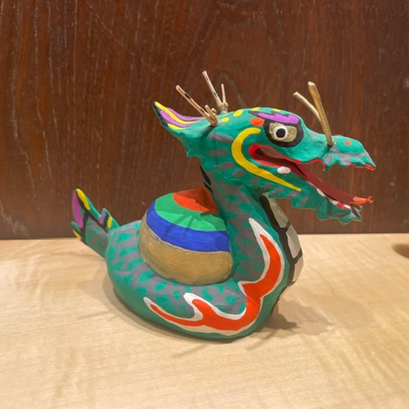 郷土玩具（広島県）安芸・宮島張子 【 竜 】（宮島民芸工房 作）