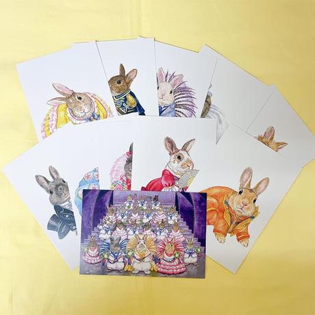 SAVE THE RABBITS Takarazukaポストカード（1枚売り）
