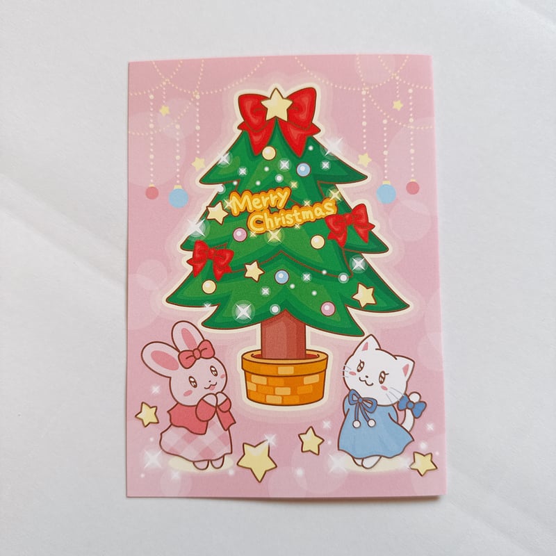 handmade》クリスマスメッセージカードセット | fluffy's