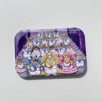 缶バッチ大(SAVE THE RABBITS TAKARAZUKA)